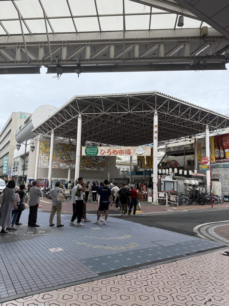 ひろめ市場の外観の画像