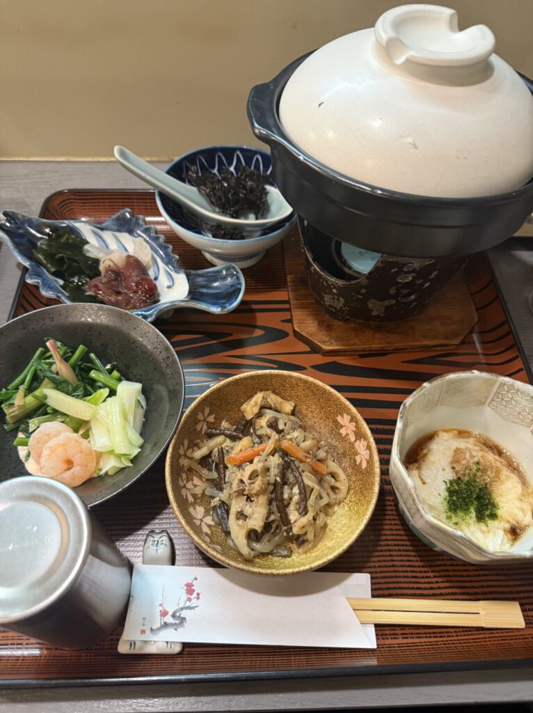 伝七の食事の画像