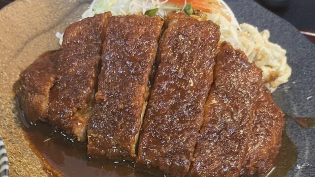 矢田かつの食事の画像