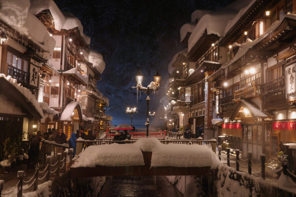 銀山温泉の画像