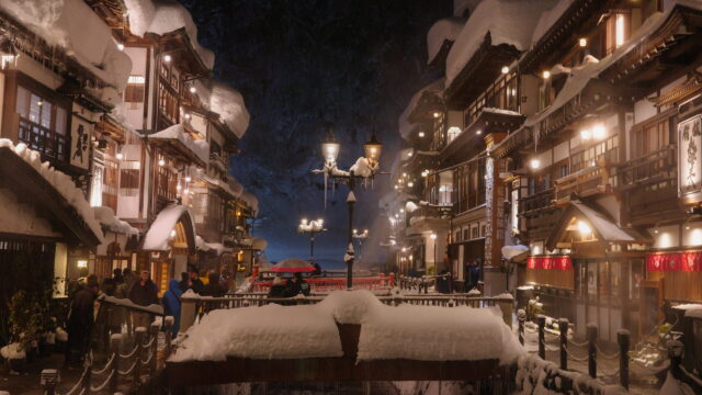 銀山温泉の画像