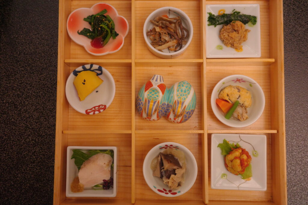 銀山荘の朝食の画像