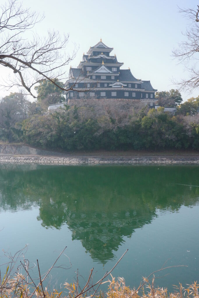 岡山城の画像