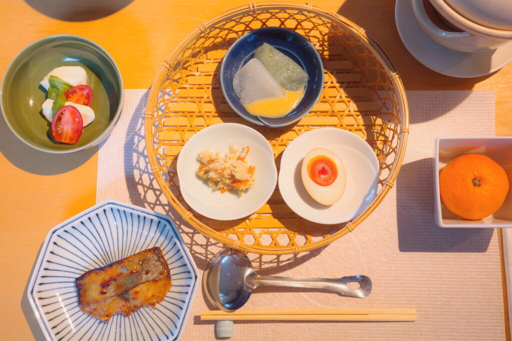 御船山楽園ホテルの朝食の画像