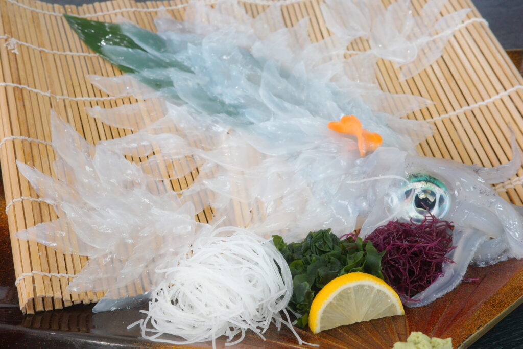 活魚料理 かべしまのイカの画像