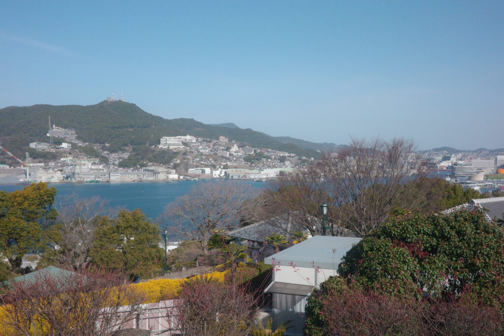 グラバー園から見える景色の画像