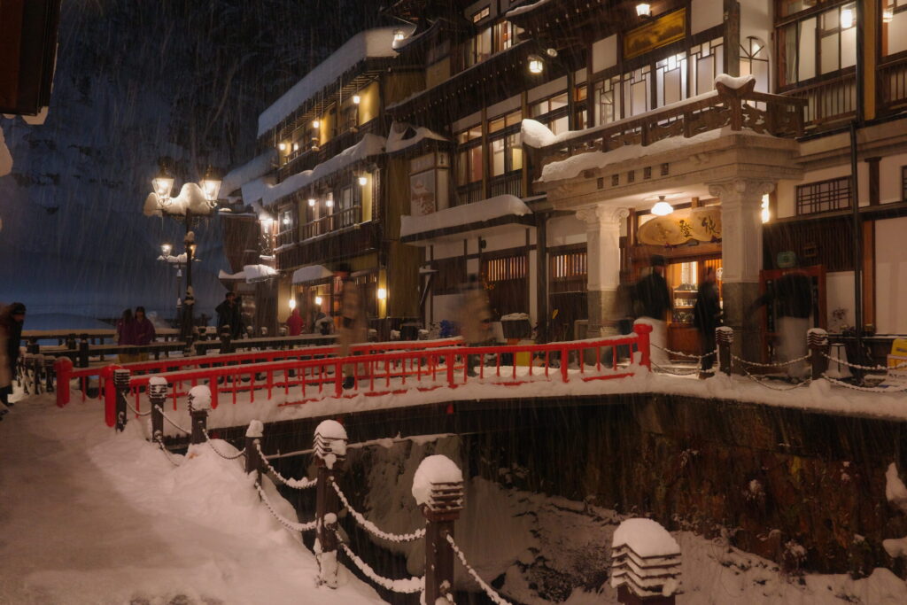 銀山温泉の画像