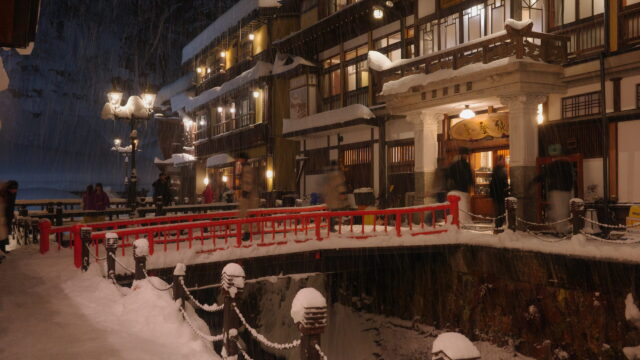 銀山温泉の画像