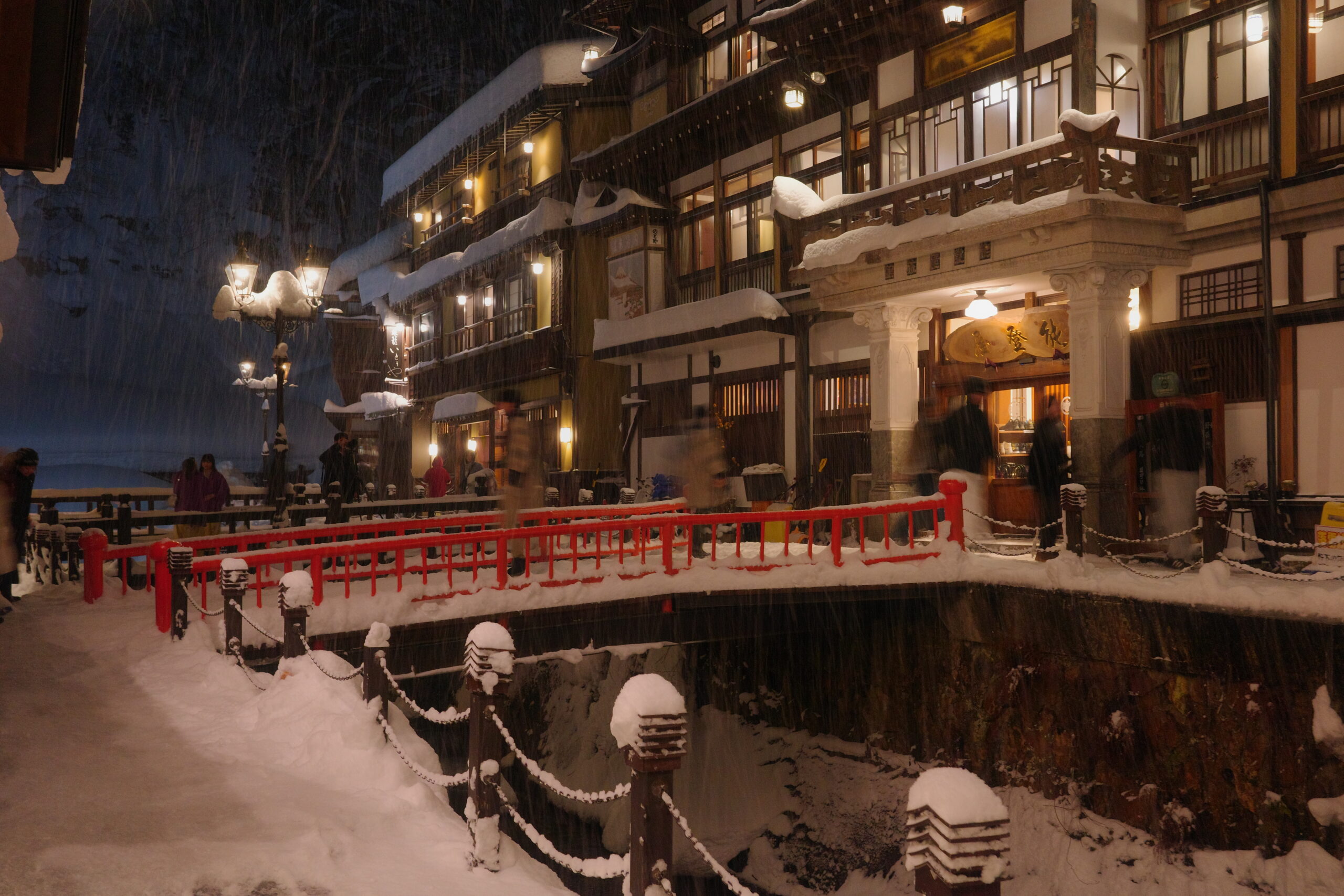 銀山温泉の画像