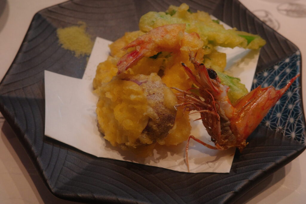 喜助の車エビの天ぷらの画像