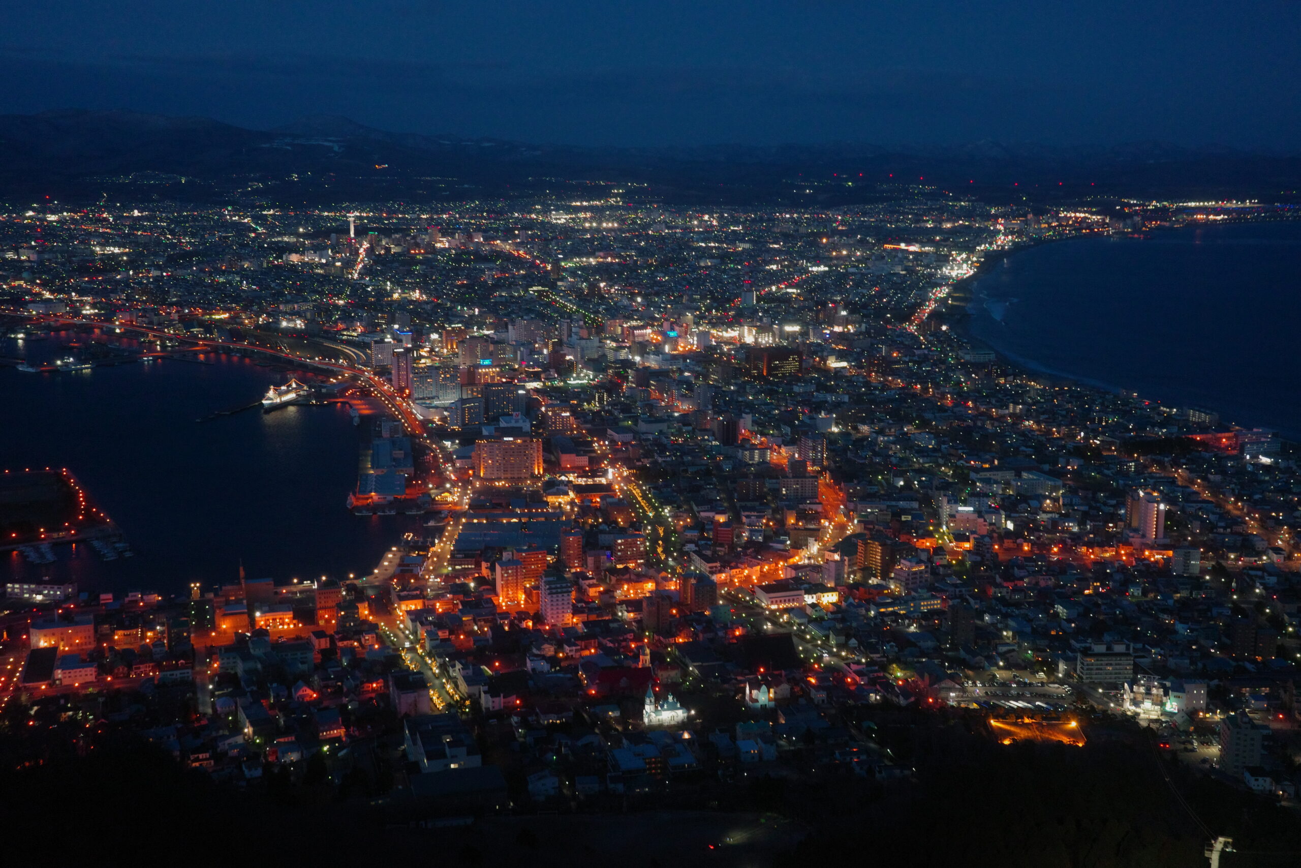 函館の夜景