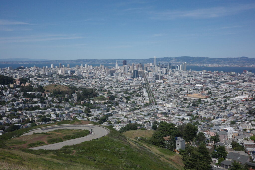 ツインピークスからの景色の画像