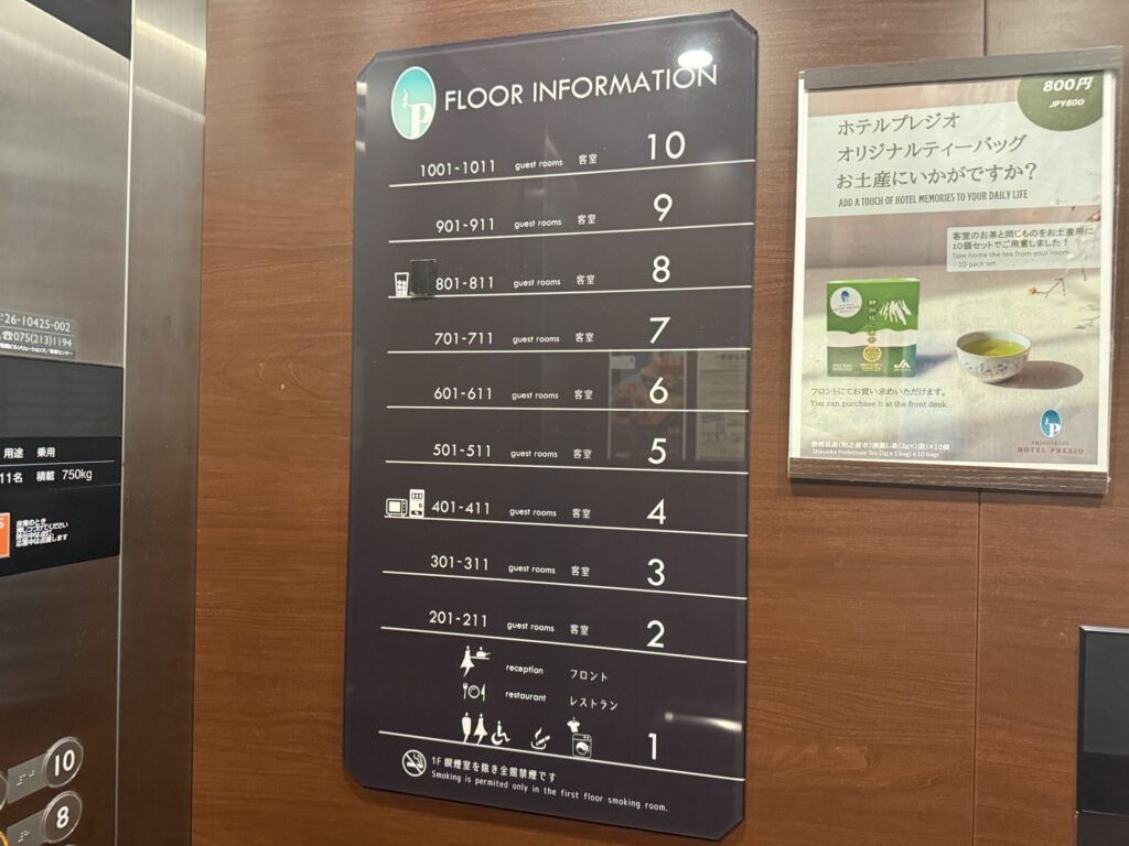 静鉄ホテルプレジオ烏丸御池