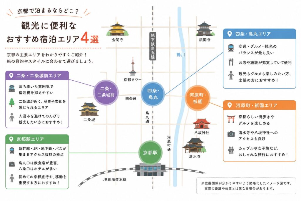 京都おすすめ宿泊エリア