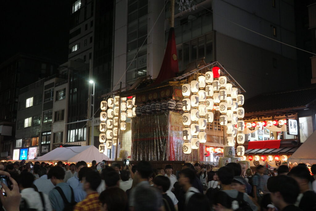 祇園祭 宵山 混雑状況