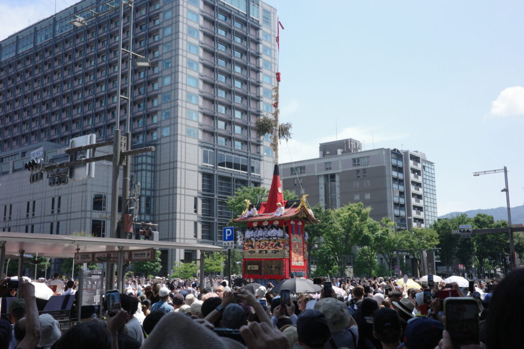 祇園祭 辻回し
