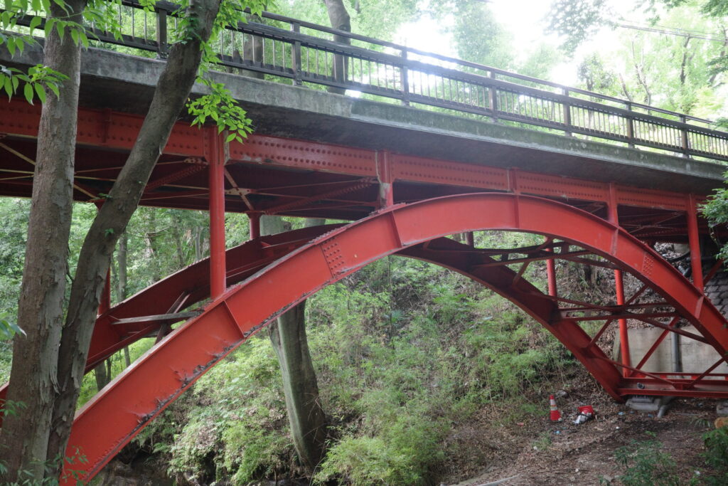 等々力渓谷 ゴルフ橋