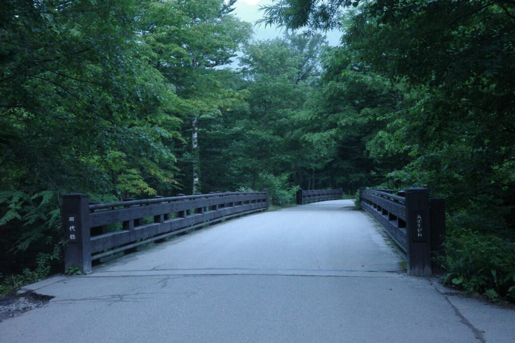 上高地 田代橋