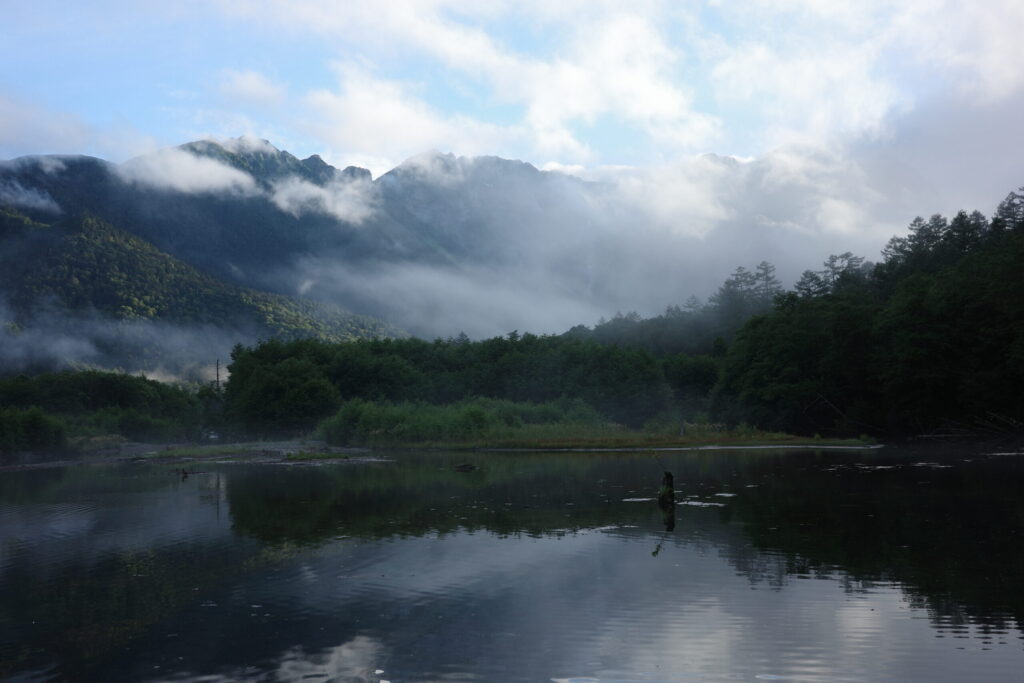 上高地 大正池