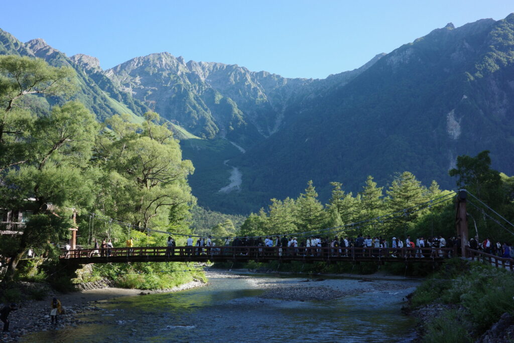 上高地 河童橋