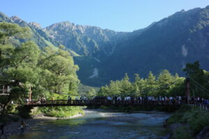 上高地 河童橋