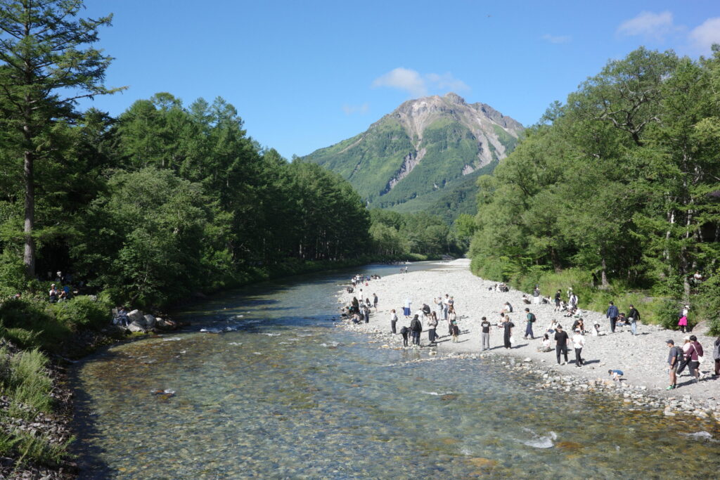 上高地 河童橋