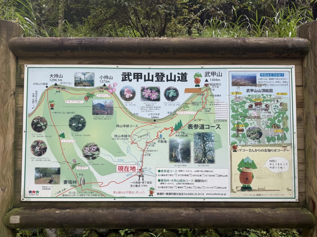 武甲山 地図