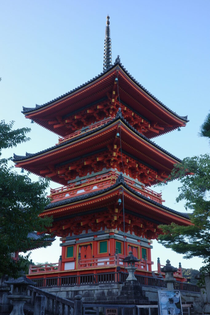 清水寺 三重塔